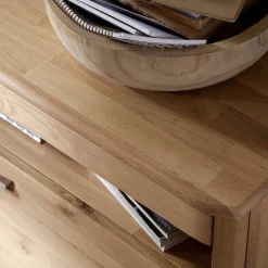 Wohnmöbel aus Eiche Massivholz - Destal (vierteilig)