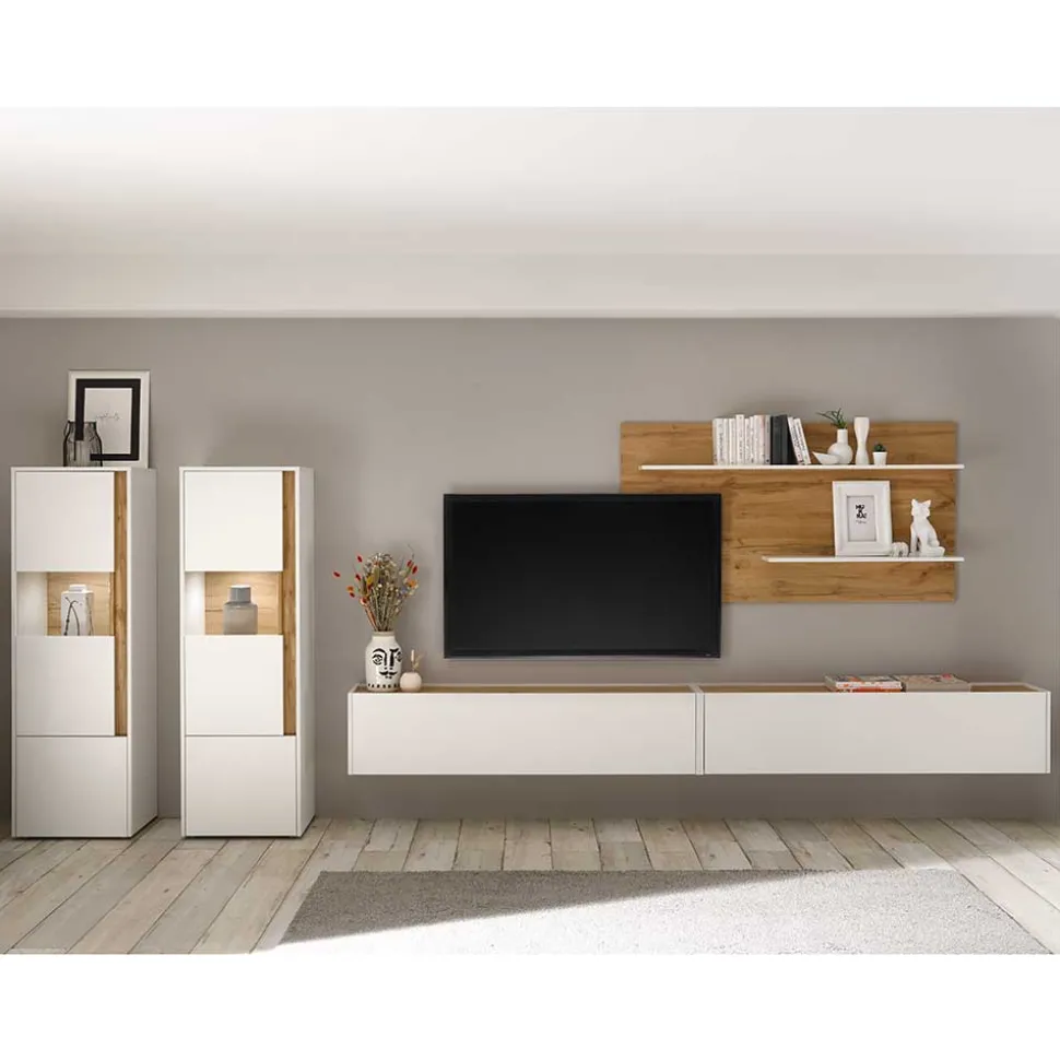 Wohnmöbel Programm 400 cm breit - Nonessia (fünfteilig)