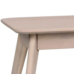 Wohnraum Holzbank in White Wash - Navassa