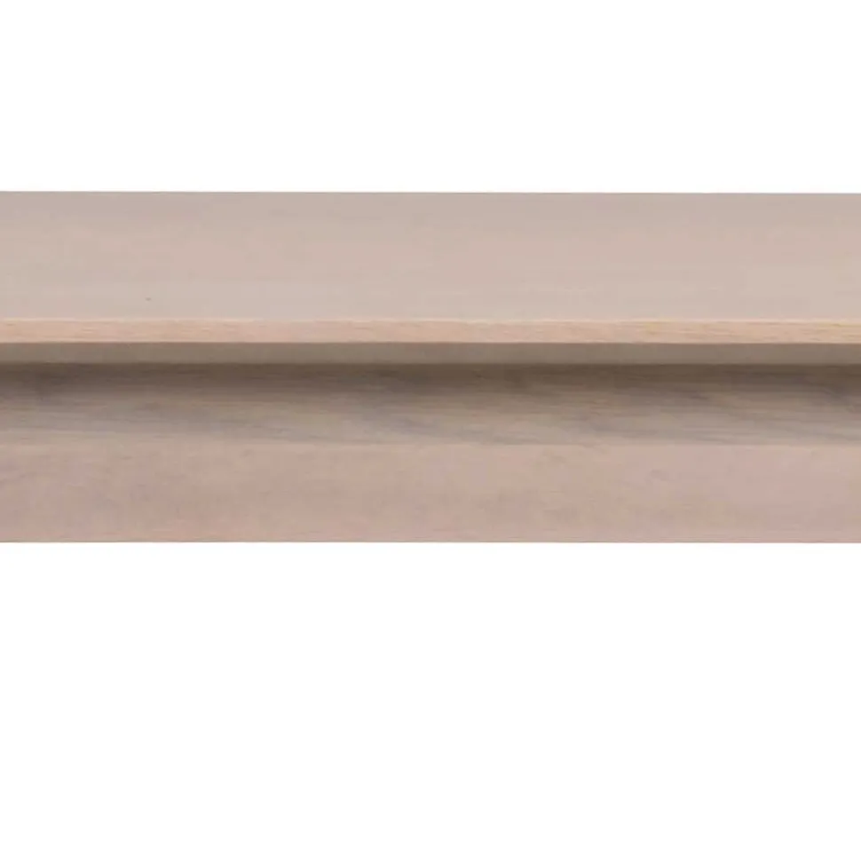 Wohnraum Holzbank in White Wash - Navassa