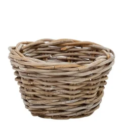 Wohnraum Körbe aus Rattan Graubraun - Vodenas (dreiteilig)