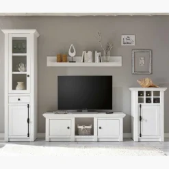 Wohnwand Chelles im Landhausstil (vierteilig)