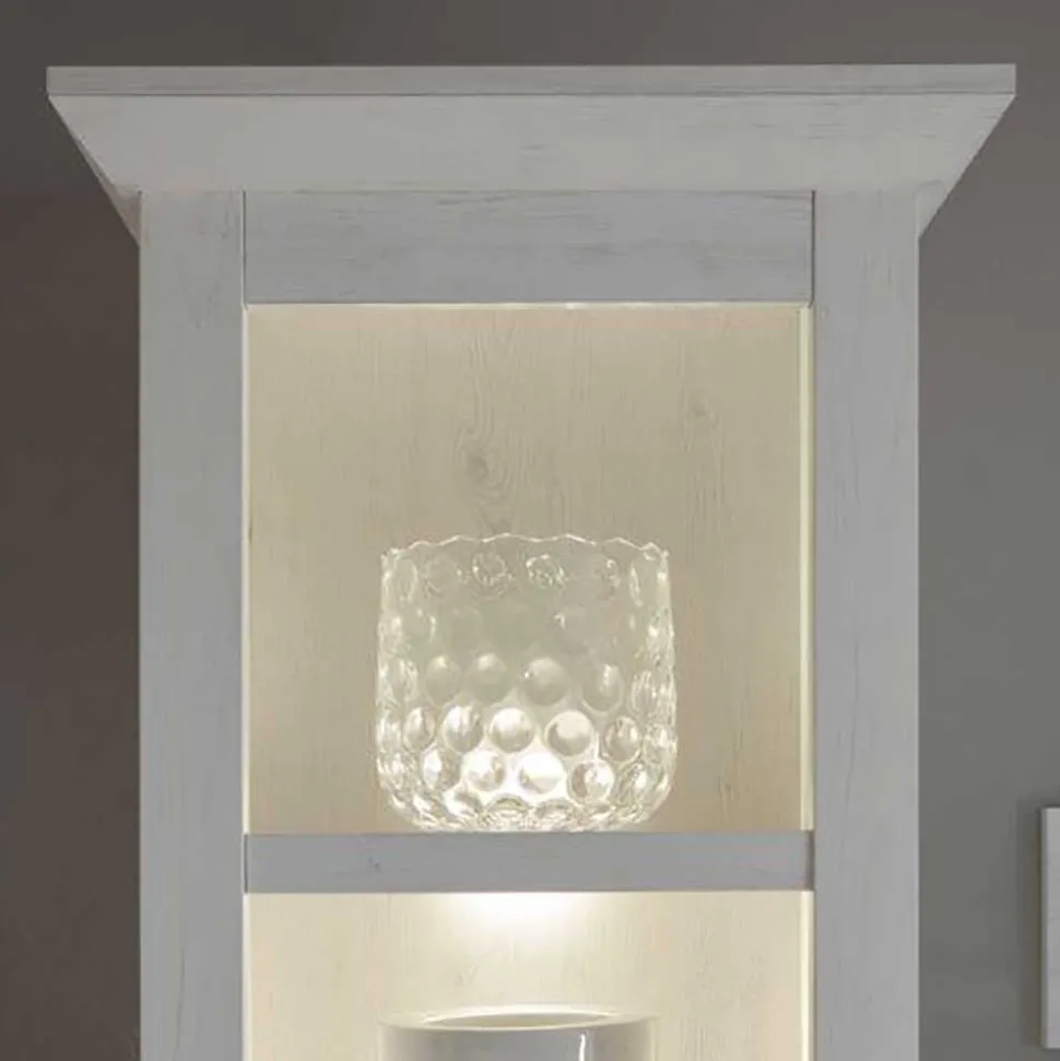 Wohnwand Chelles im Landhausstil (vierteilig)