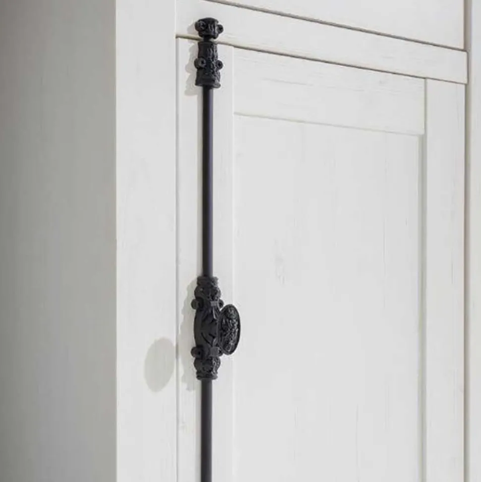 Wohnwand Chelles im Landhausstil (vierteilig)