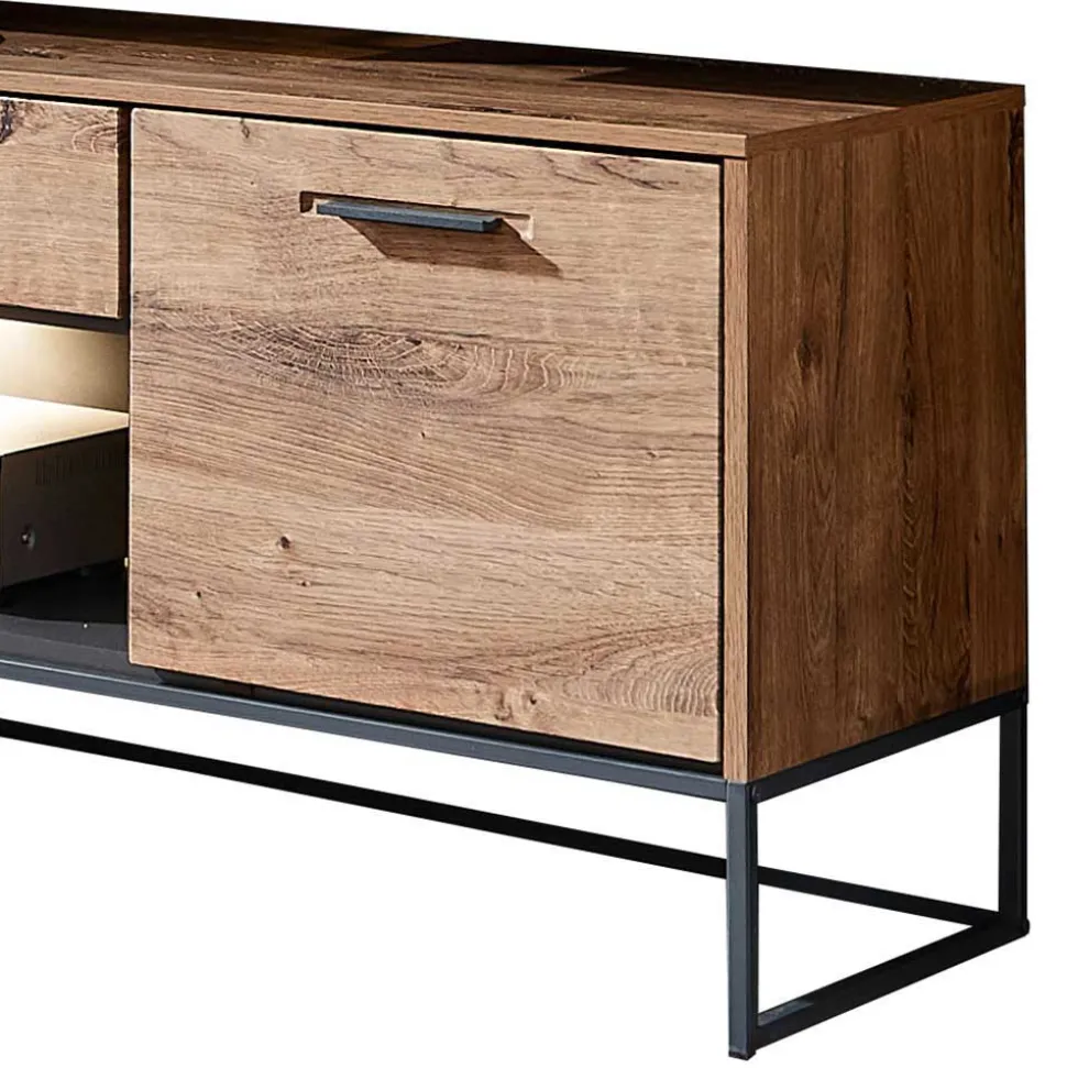 Wohnwand Designmöbel Set - Xindus (vierteilig)