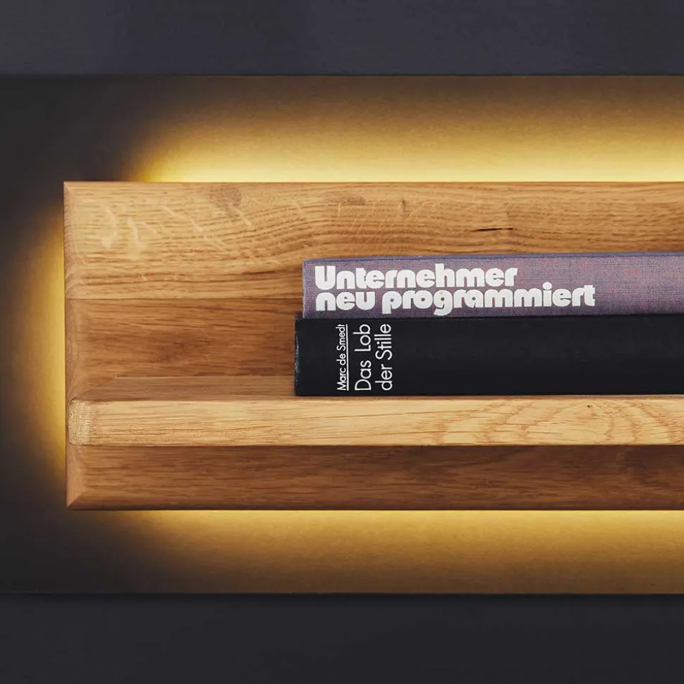 Wohnwand für Wohnzimmer Set - Flacona (dreiteilig)