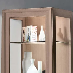 Wohnwand in Esche Dunkel - Lacruzira (dreiteilig)