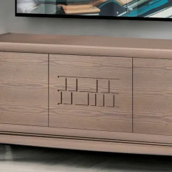 Wohnwand in Esche Dunkel - Lacruzira (dreiteilig)