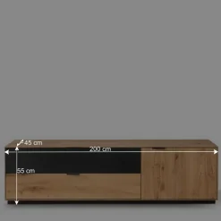 Wohnwand Kombination Set - Kantino (vierteilig)