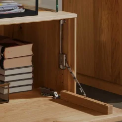 Wohnwand Möbel Kombination aus Wildeiche - Millena (dreiteilig)