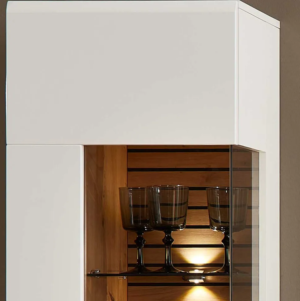 Wohnwand Möbel Zusammenstellung 239 cm breit - Niam (dreiteilig)