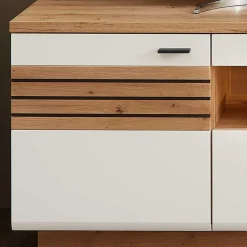 Wohnwand Möbel Zusammenstellung 239 cm breit - Niam (dreiteilig)