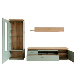 Wohnwand Möbel-Kombi modern - Kwin (dreiteilig)