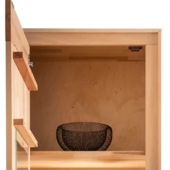 Wohnwand Möbelset aus Massivholz - Sarosca (vierteilig)