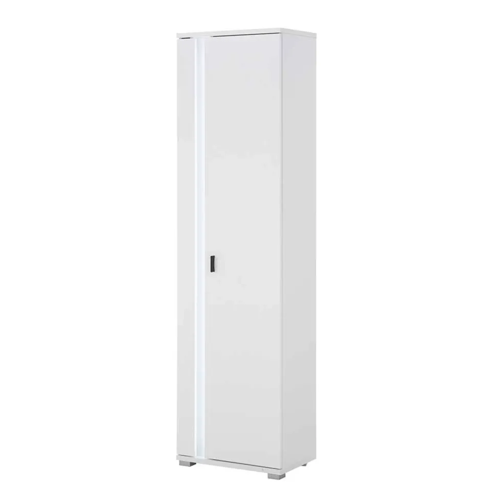 Wohnwand mit LED Licht Möbelset - Tirol (vierteilig)