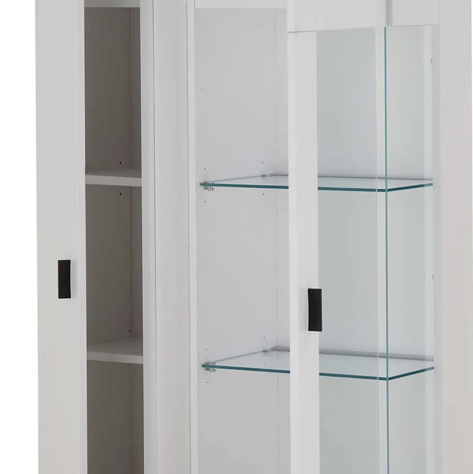 Wohnwand mit LED Licht Möbelset - Tirol (vierteilig)