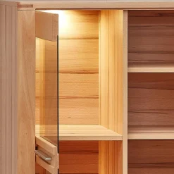 Wohnwand Schränke & Regal Set - Amyonta (vierteilig)