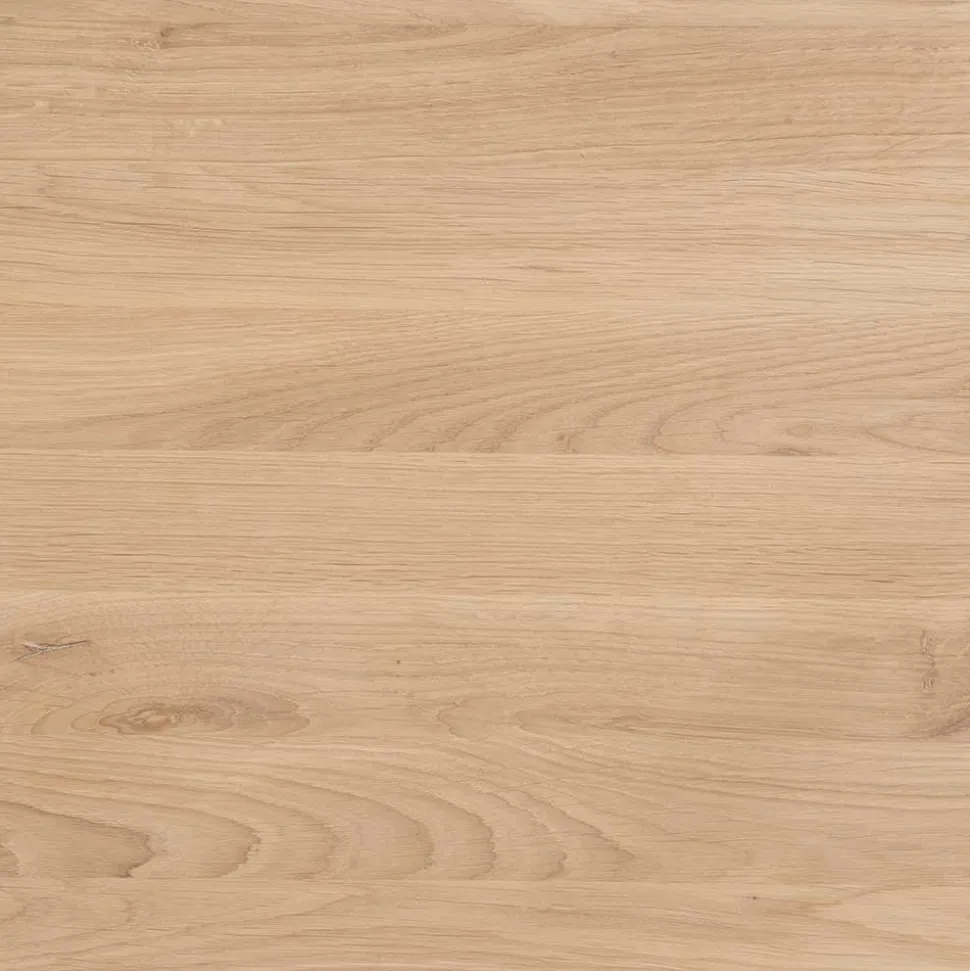 Wohnwand Vitrine in Eiche Bianco - Dulciana