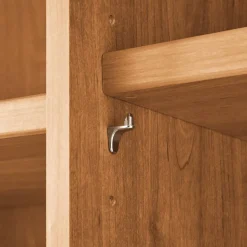 Wohnzimmer Anbauwand in Eiche - Brocus (dreiteilig)