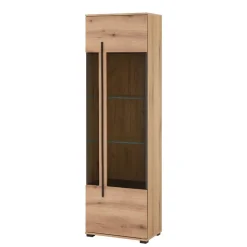 Wohnzimmer Anbauwand in Eiche - Brocus (dreiteilig)