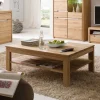 Wohnzimmer Couchtisch Croconia aus Wildeiche Massivholz