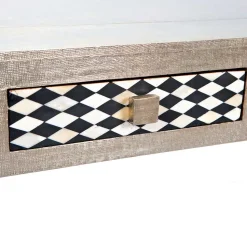 Wohnzimmer Couchtisch Rembia in Silber