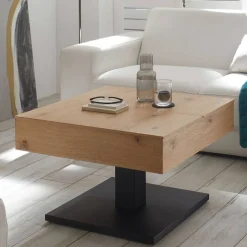 Wohnzimmer Funktionstisch mit hochklappbarer Tischplatte - Bonney