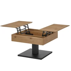 Wohnzimmer Funktionstisch mit hochklappbarer Tischplatte - Bonney