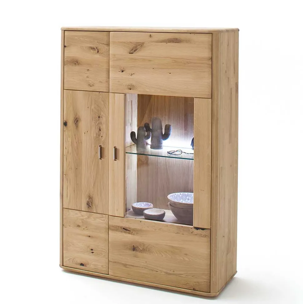 Wohnzimmer Highboard aus Massivholz - Destal