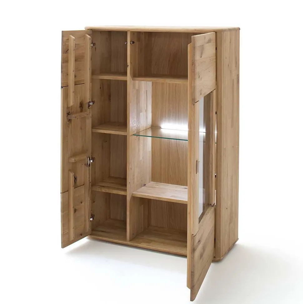 Wohnzimmer Highboard aus Massivholz - Destal