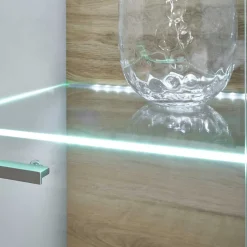 Wohnzimmer Highboard mit Glas Einsatz - Lioscas