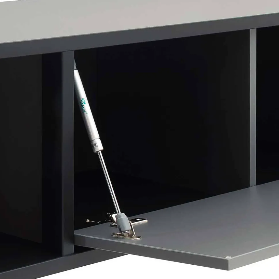 Wohnzimmer Hängeschrank im Querformat 156x34x37 - Ridona