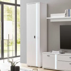 Wohnzimmer Hochschrank in Weiß - Tirol