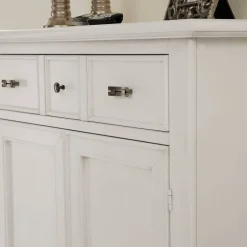 Wohnzimmer Kommode in Antikweiß - Annot