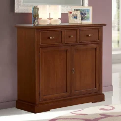 Wohnzimmer Kommode in Walnussfarben Antik - Istefanio