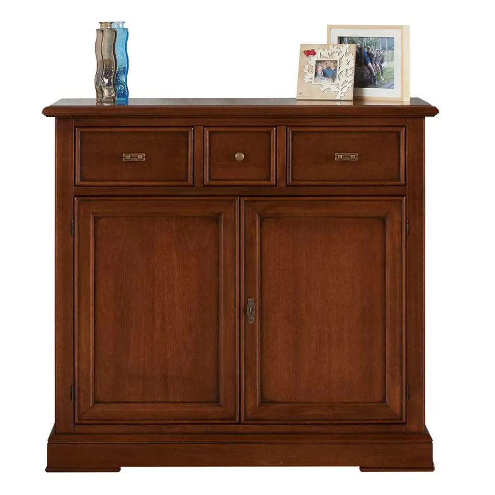 Wohnzimmer Kommode in Walnussfarben Antik - Istefanio