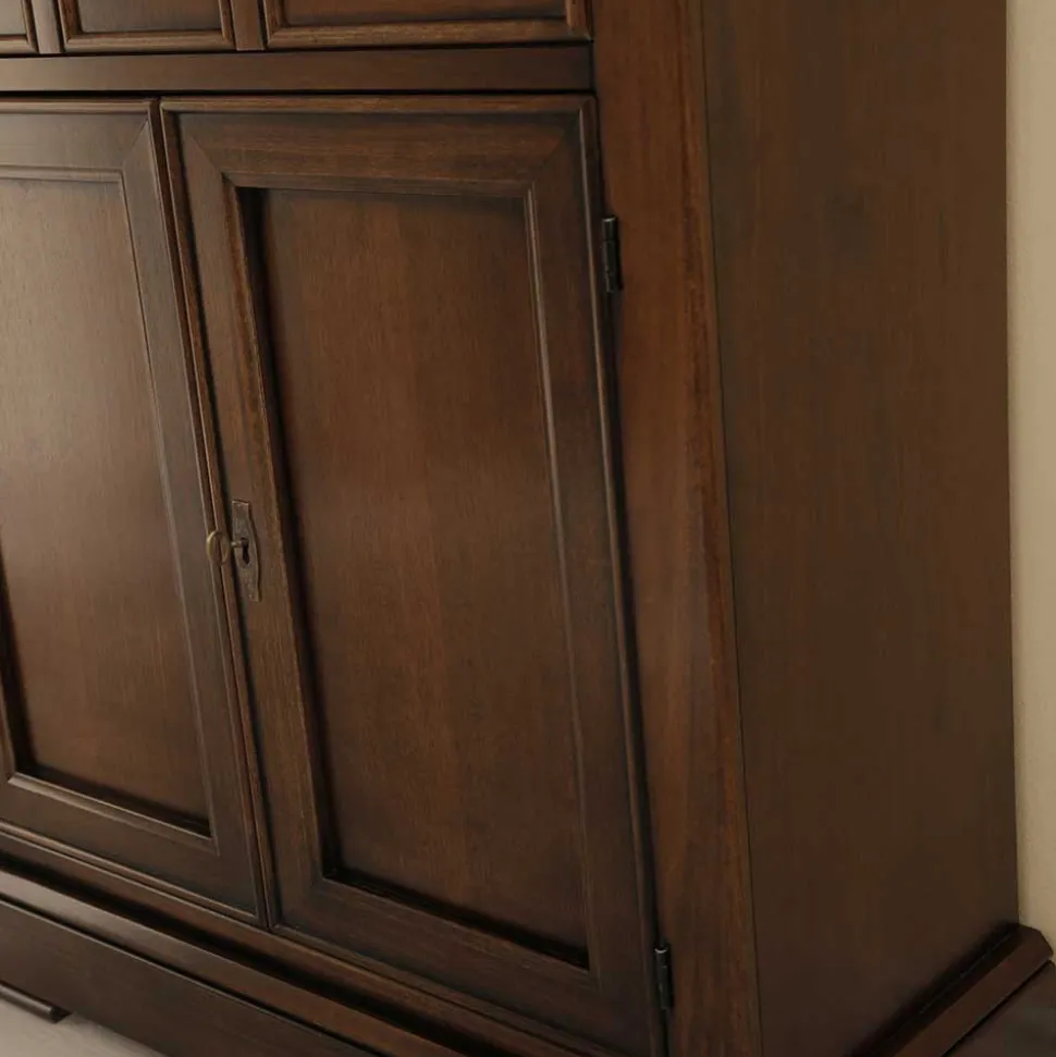 Wohnzimmer Kommode in Walnussfarben Antik - Istefanio