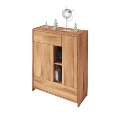 Wohnzimmer Kommode Salomonia aus Kernbuche Massivholz