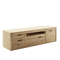 Wohnzimmer Möbelset in Asteiche Hell - Jevedaz (dreiteilig)