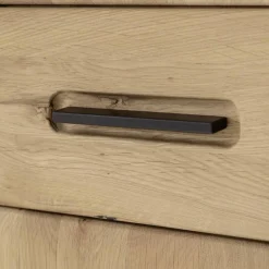 Wohnzimmer Möbelset in Asteiche Hell - Jevedaz (dreiteilig)