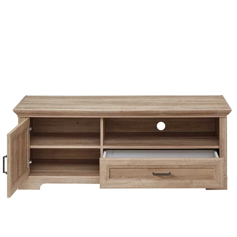 Wohnzimmer Möbelset in Eiche NB - Barack (vierteilig)