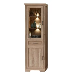 Wohnzimmer Möbelset in Eiche NB - Barack (vierteilig)