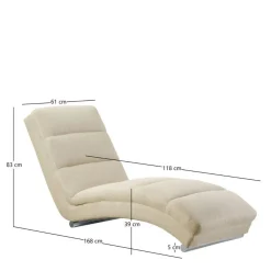 Wohnzimmer Polsterliege mit Federkern - Cierry