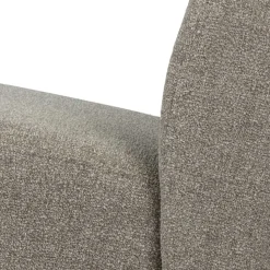 Wohnzimmer Retro Sessel in Beigegrau - Kastrona