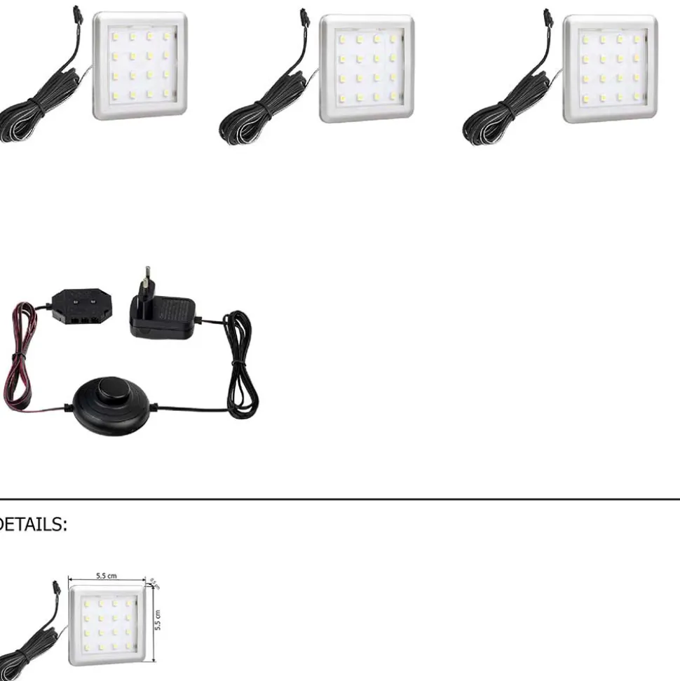 Wohnzimmer Schrank mit Glas & offenen Fächern - Dudleys