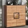 Wohnzimmer Schrank mit Hirnholz Applikation - Shipper