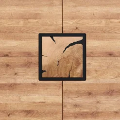 Wohnzimmer Schrank mit Hirnholz Applikation - Shipper