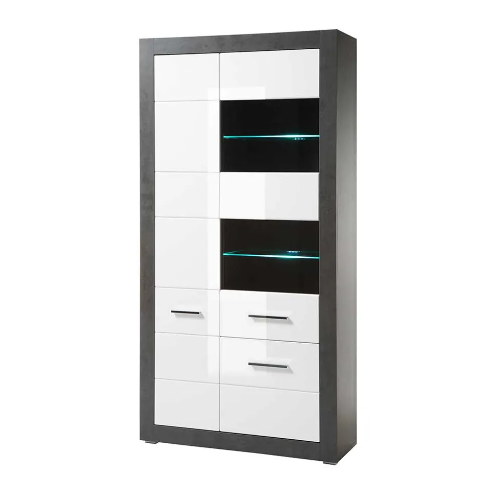 Wohnzimmer Schrank Set & Wandboard - Istensa (vierteilig)