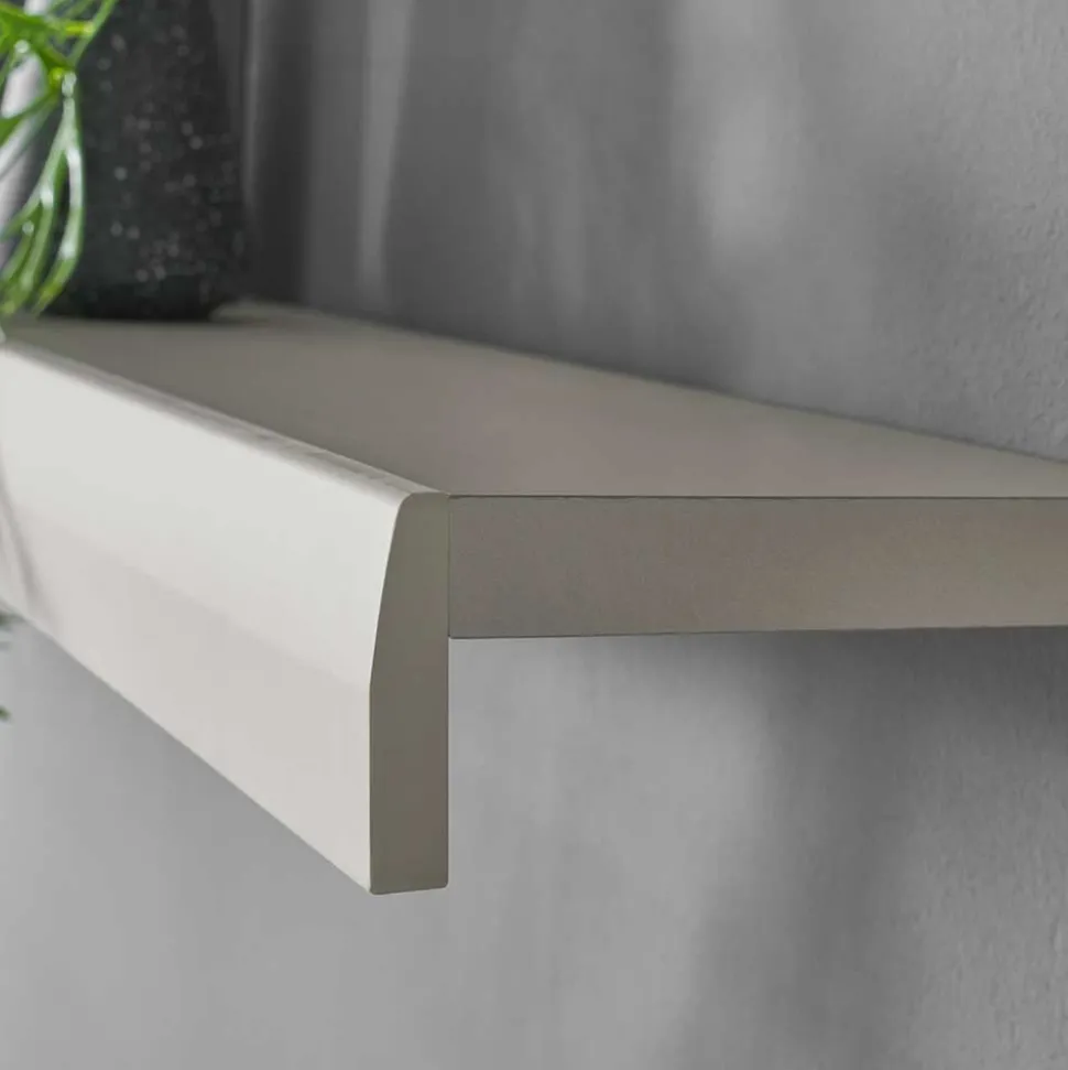 Wohnzimmer Schrank Set in Hellgrau & Zinneiche - Lioscas (vierteilig)