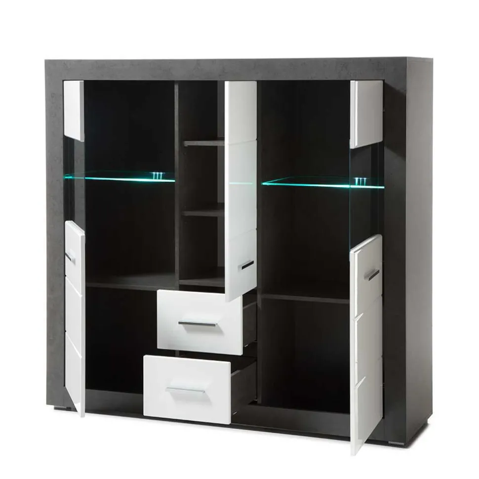 Wohnzimmer Schrank Set modern - Istensa I (zweiteilig)